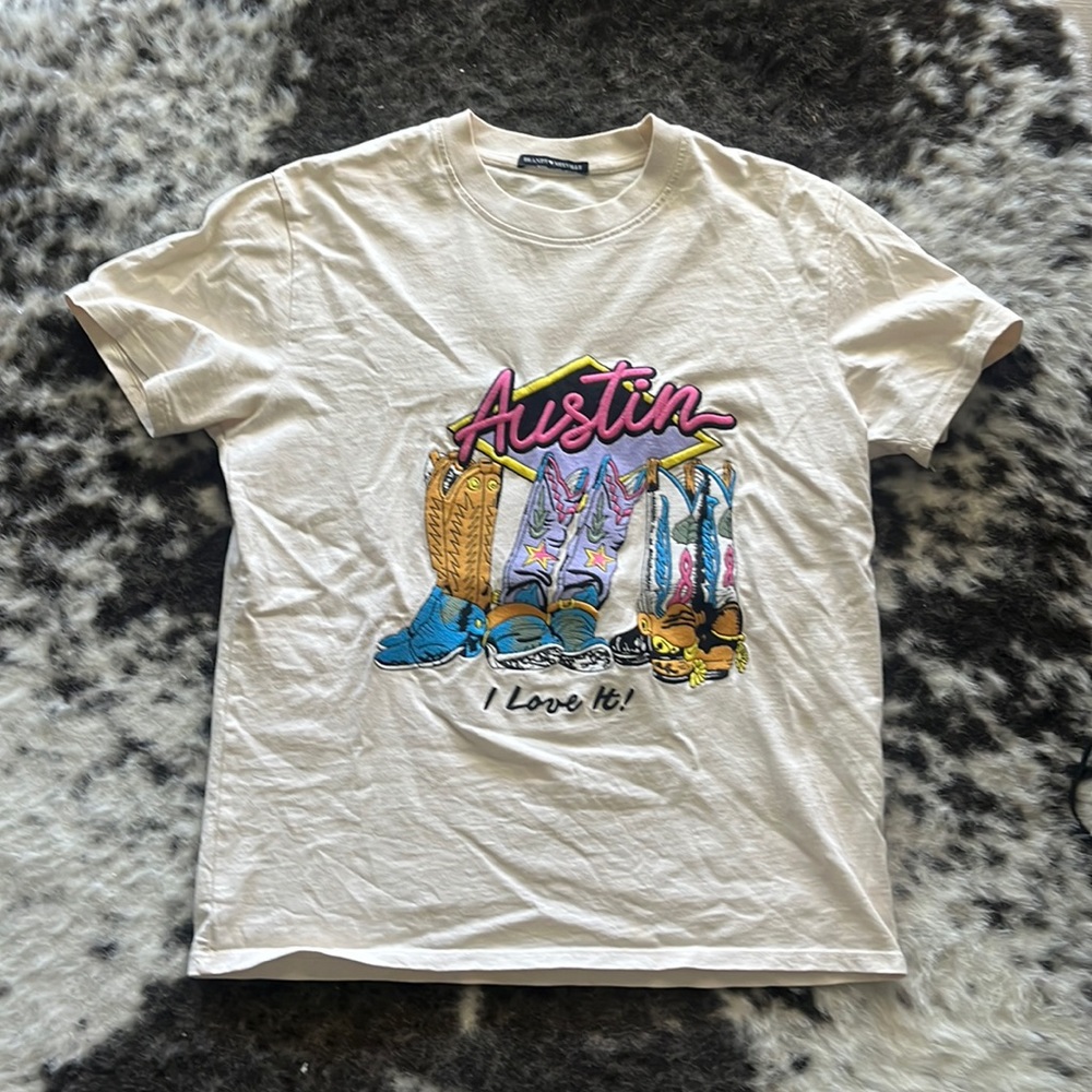 brandy melville austin tee
